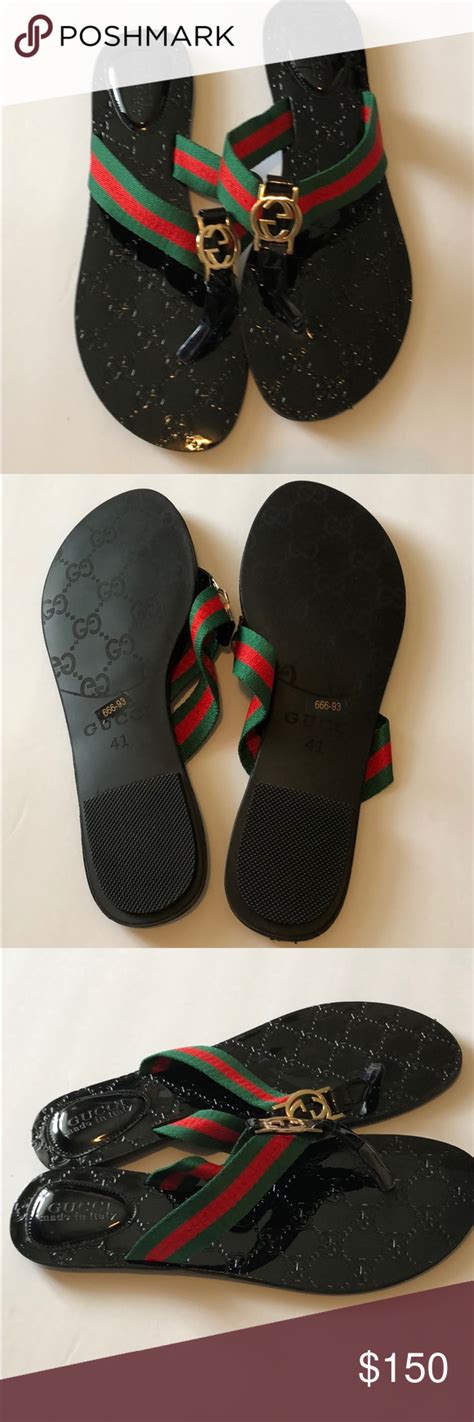 gucci bootleg sandals